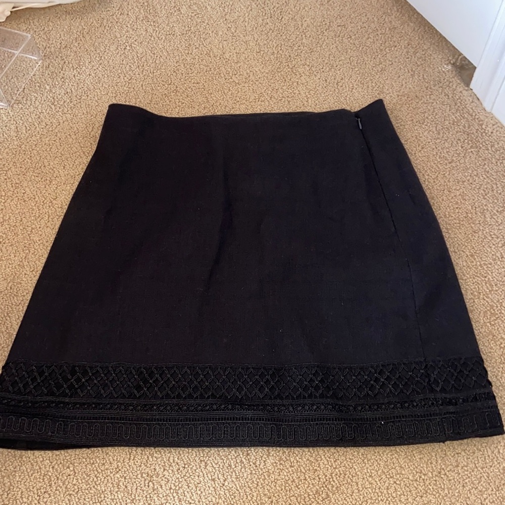 Loft Black Skirt